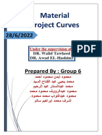 Material Project Curves: DR. Walid Tawheed DR. Awad EL-Hashimy