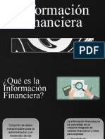 Información Financiera.