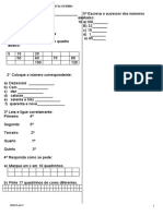 Exercicio Matemática