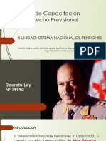 Sistema Nacional de Pensiones - D. Ley 19990