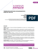 Teoria Dos Sintomas Desagradáveis: Análise Crítica: Resumo