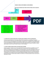 Tabajo de Primera Guerra Mundial de Emelisa