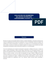 Balanced Scorecard para evaluación de desempeño de Agroinsumos Jalisco