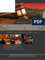 Ss5. Formas Anticipadas de Terminar El Proceso: Unadm/Derecho