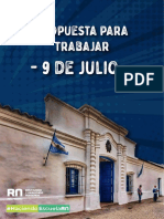 Propuesta para Trabjar 9 de Julio