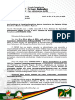 CECAD e CONAMESCO 2022: Convocação para cursos da Ordem DeMolay RS