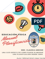 Manual de Planificación en Educación Física - I y II Ciclo de Educación Básica