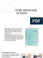 Chest Tube Drainage System