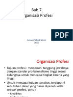 2021 Bab 7 Organisasi Profesi