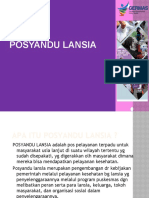 Posyandu LAnsia