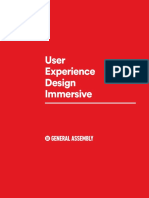 User Experience Design Immersive: No White Fill