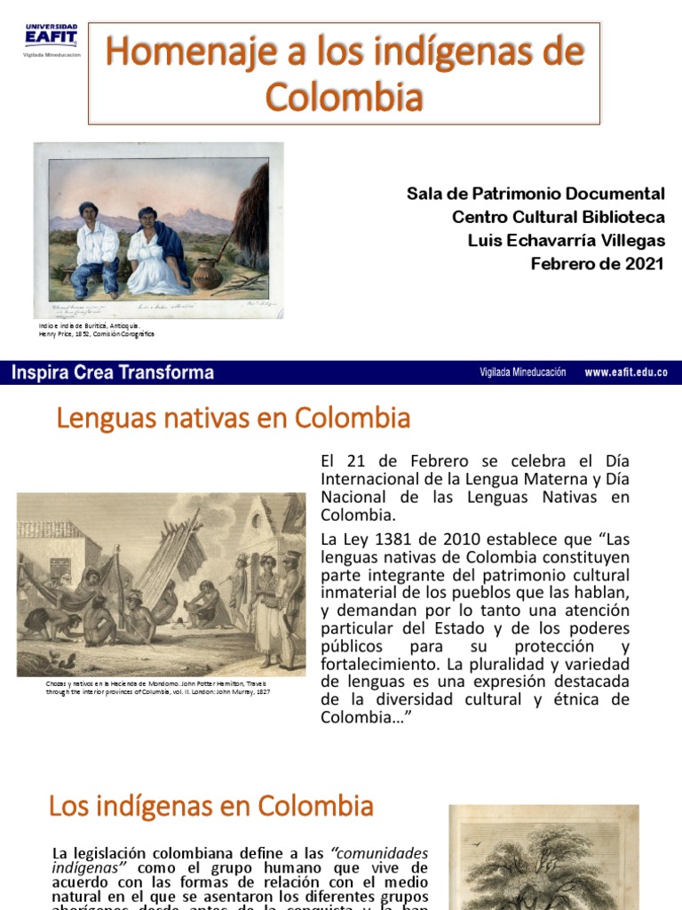 Reconocimiento de los indígenas en Colombia | PDF | Colombia