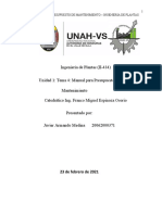 A4-Presupuesto para Mantenimiento