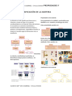 Propiedades y Clasificación de La Materia