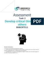 BSBCRT511 - Assessment Task 2 v2