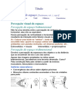 10 Percepção de Espaço