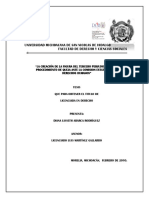 Tesis, El 3o. Perj. en Juicio. de Amparo