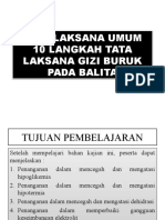 10 Langkah Tata Laksana Gizi Buruk pada Balita