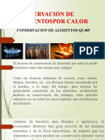 No 6  CONSERVACION DE ALIMENTOSPOR CALOR