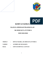 KERTAS Kerja Majlis Apresiasi Pra 2021