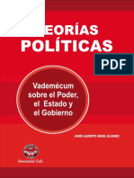 Teoria Politicas Vademecum Sobre El Poder, El Estado y Gobierno