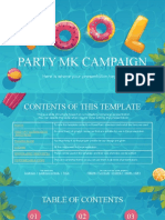 Pool Party MK Campaign by Slidesgo