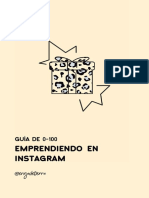 Guía 0-100 Emprendiendo en Instagram