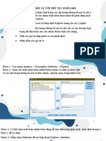 Thống Kê Mô Tả Với Thủ Tục Explore