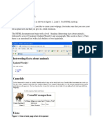 Exercise 1 - HTML: Figure 1: View of Web Page When First Opened