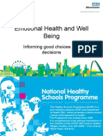 Emotional Health and Well Being: Informing Good Choices and Decisions