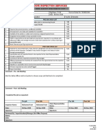 Almansoori Inspection Services: Pre & Post Job Check List