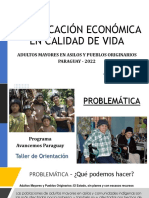 Planificación Economica en La Salud de Adultos Mayores y Pueblos Originarios