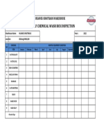 Monthly Chemical Wash Box Inspection: Huawei-Sinotrans Warehouse