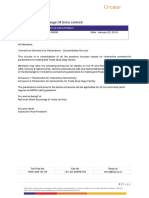 Department: Member Service Department: Interactive Connectivity Parameters - Consolidated Circular