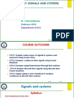 19A04301 Signals and Systems: Prepared by