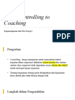 Controlling To Coaching