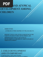 Typical and Atypical Development Among Children