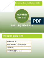 Bài giảng IC3