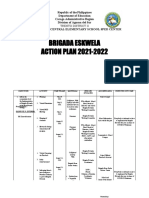 Brigada Eskwela Action Plan for Trento West Central Elementary School