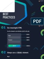 HTML Forms Best Practices