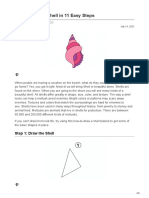 How To Draw A Shell in 11 Easy Steps