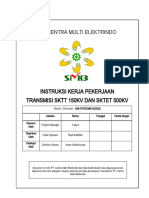 27-Instruksi Kerja Pekerjaan Transmisi SKTT 150k Dan Sktet 500kv