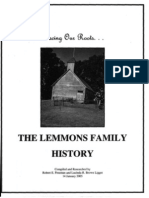Entire Lemmons Family History Book 