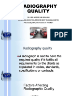 Radiography Quality