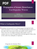 Propagation of Seismic Disturbances