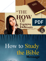 1 - How To Read The Bible