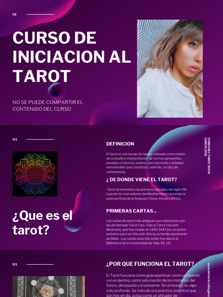 Curso de Iniciacion Al Tarot | PDF