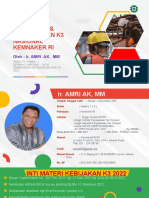 AK3U - Kebijakan K3 - (Bapak Amri)