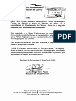 Pregunta de Diego Calvo Sobre A CRTVG e Resposta Da Xunta (2006)