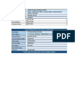 Bank Coordinates of The Issuing / Sender Bank